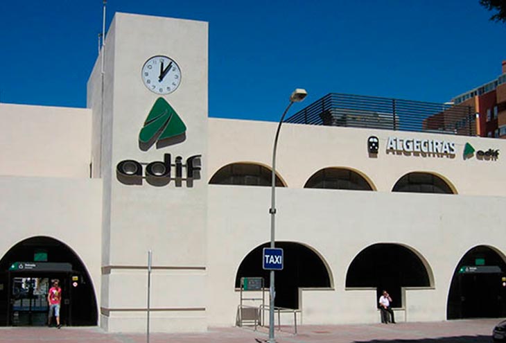 La estación de tren de Algeciras. Imagen de archivo
