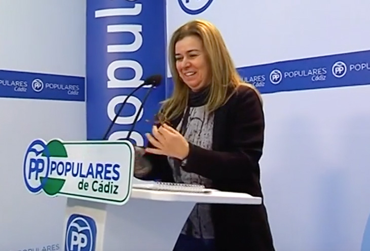 La parlamentaria andaluza por Cádiz, Teresa Ruiz-Sillero