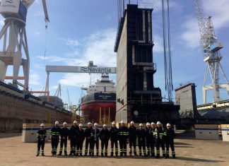 Navantia realiza con éxito las pruebas de mar del primer petrolero Suezmax en el Golfo de Cádiz