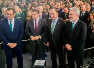 Navantia e Iberdrola celebran el acto de entrega de las primeras jackets del parque eólico marino de East Anglia One