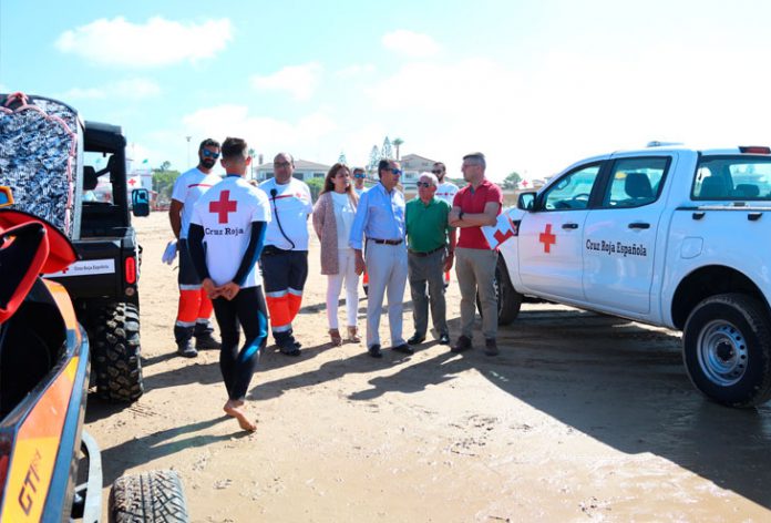 Nuevos vehículos Cruz Roja para La Barrosa