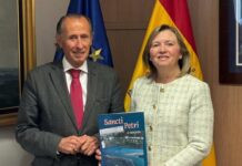 La secretaria general de Pesca recibe al alcalde para abordar la reactivación de la almadraba de Sancti Petri