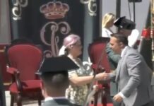 La Fundación López Mariscal y el Ayuntamiento de Ubrique reciben un reconocimiento de la Guardia Civil en la celebración de su 182 aniversario
