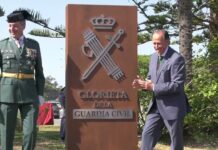 Chiclana rinde homenaje a la Guardia Civil con motivo de su 182 aniversario