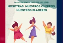 El taller ‘Nosotras, Nuestros Cuerpos, Nuestros placeres’ se desarrollará el 27 de mayo en la Delegación de Mujer