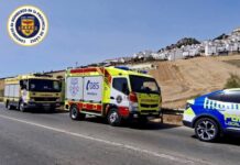 Fallece una persona en una colisión frontal entre un camión y una furgoneta en Olvera