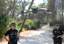 Jerez realiza «patrullajes aéreos» con drones para prevenir incendios en parques de su zona rural