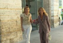 Almudena Martínez recibe a Ana Mestre en su primera visita a la Diputación como presidenta del Parlamento de Andalucía