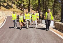 Más de un millón de euros para reparar y recuperar el entorno de la carretera de Las Palomas