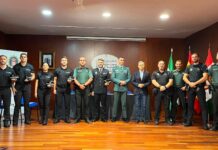 Cuatro nuevos agentes toman posesión como miembros de la Policía Local de Algodonales