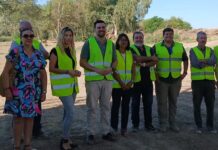 La Junta desarrolla actuaciones de emergencia en la zona del río Guadalete a su paso por Villamartín
