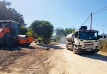 La Junta inicia el arreglo del carril del Huerto León en Puerto Serrano