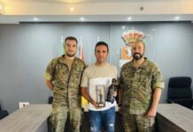 La Brigada Guzmán el Bueno agradece al Ayuntamiento de Puerto Serrano el trato recibido durante sus maniobras